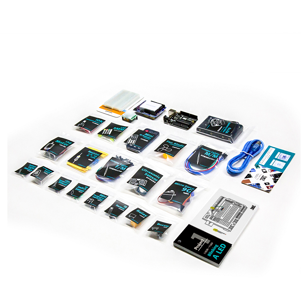 Набор для начинающих Arduino UNO R3 DIP